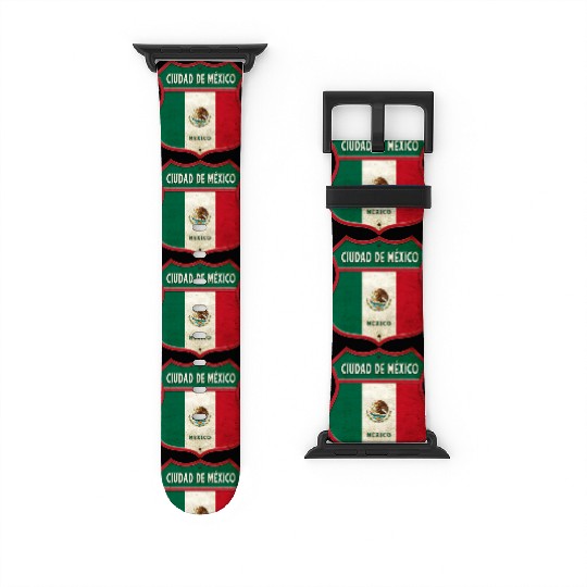 Mexico city coat of arms design Watch Bands For Apple Watch