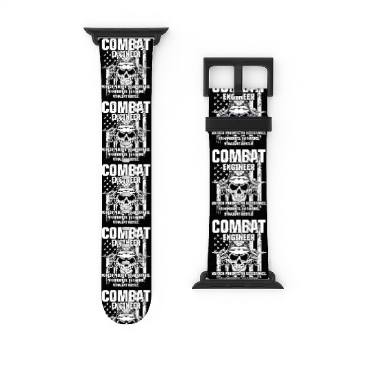 Combat Engineer Usa Military Sapper Watch Bands For Apple Watch