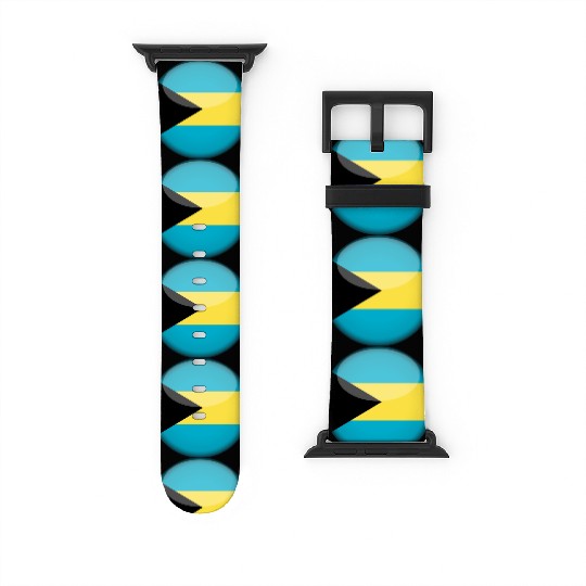 Bahamas Flag Watch Bands For Apple Watch