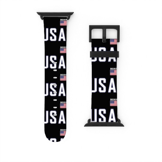 Usa Flag Boxing Pocket Equipment Jacket For Boxer Watch Bands For Apple Watch