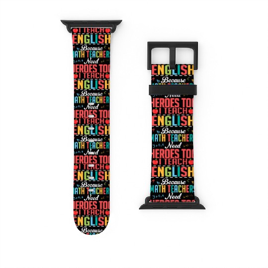 I Teach English Grammar English Teacher Watch Bands For Apple Watch