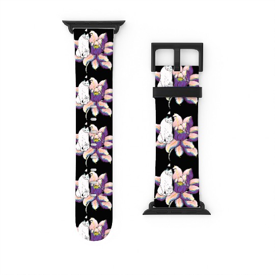 Lotus Cat Watch Bands For Apple Watch