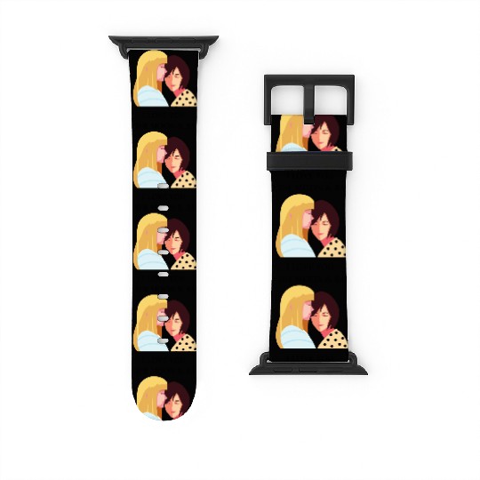 lesbian lgbtq pride valentine day 202 valentines Watch Bands For Apple Watch