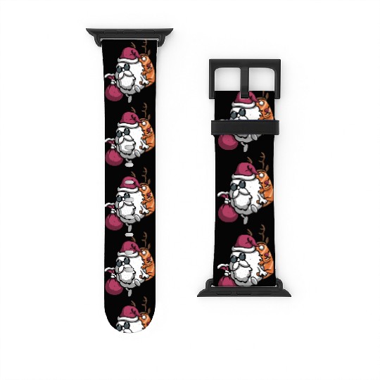 Sushi Santa - Christmas Santa Claus Watch Bands For Apple Watch