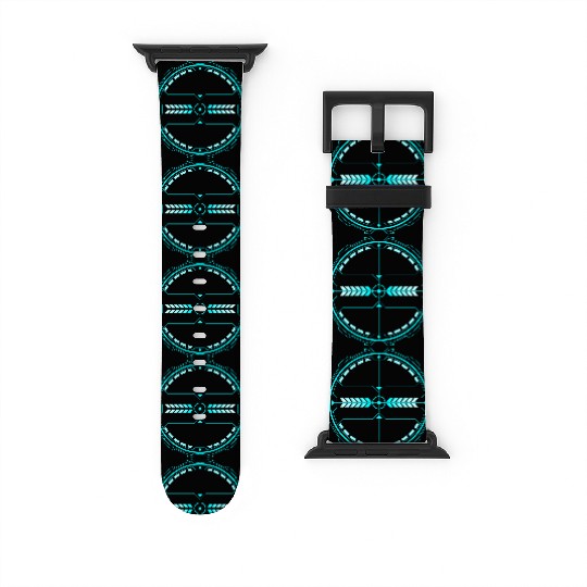 Cyberpunk teleporter 17 Watch Bands For Apple Watch