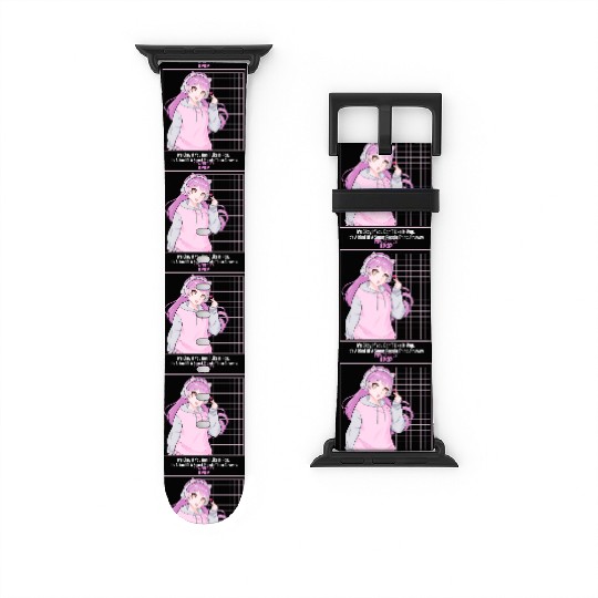 Powered By KPop Korean Pop Kdrama Music Lovers Watch Bands For Apple Watch