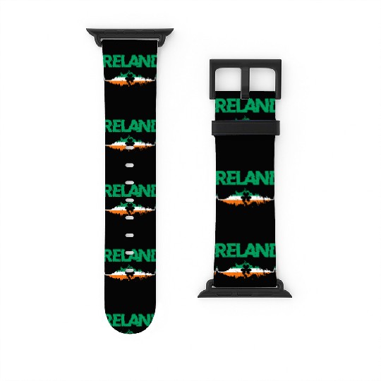 Ireland shamrock Irish St. Patrick's Day Watch Bands For Apple Watch