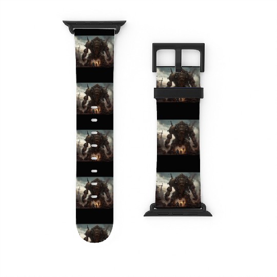 Juggernaut from Hell visit Steampunk world Watch Bands For Apple Watch
