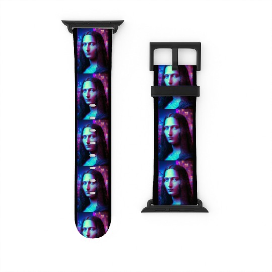 Mona lisa in future Watch Bands For Apple Watch