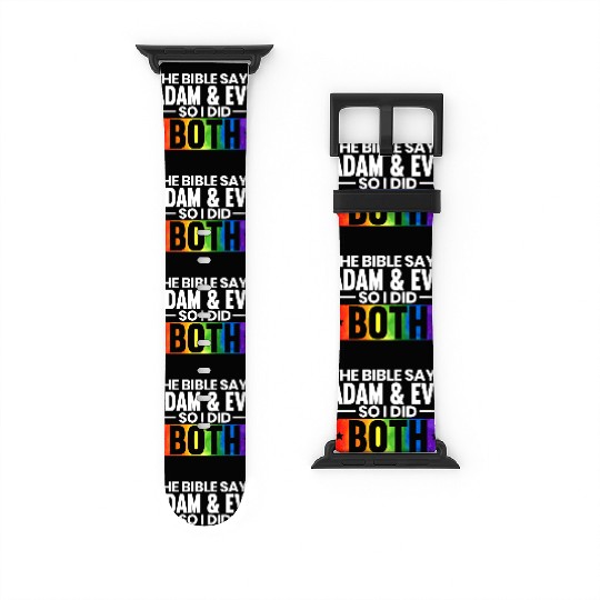 Gay Rights Rainbow Pride Month LGBTQ Gay Pride Watch Bands For Apple Watch