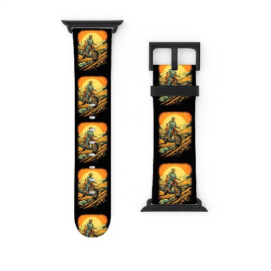 Dirt Bike Father Dad Son Motorcycle Riding Watch Bands For Apple Watch