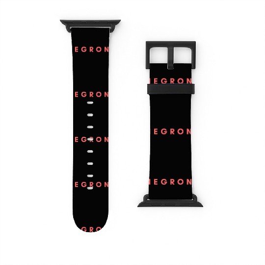 Negroni Cocktail Bartender Drink Stylish Party Ape Watch Bands For Apple Watch