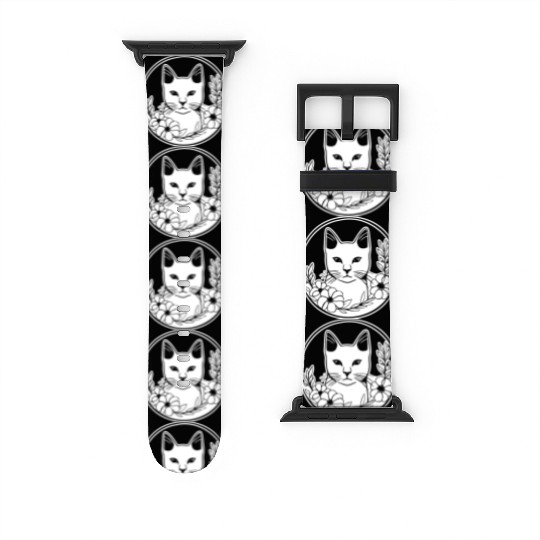 Cat Kitten Feline Meow Watch Bands For Apple Watch
