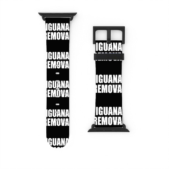 Iguana Removal On Back Watch Bands For Apple Watch