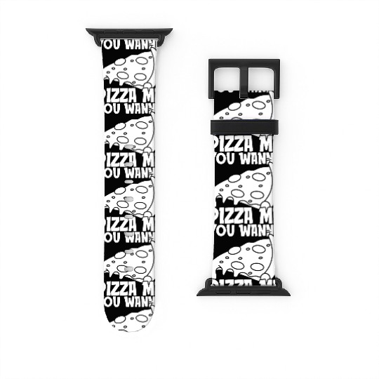 Street Food Pizza Watch Bands For Apple Watch