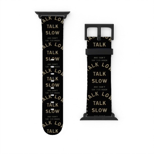John Wayne Talk Low Talk Slow Watch Bands For Apple Watch