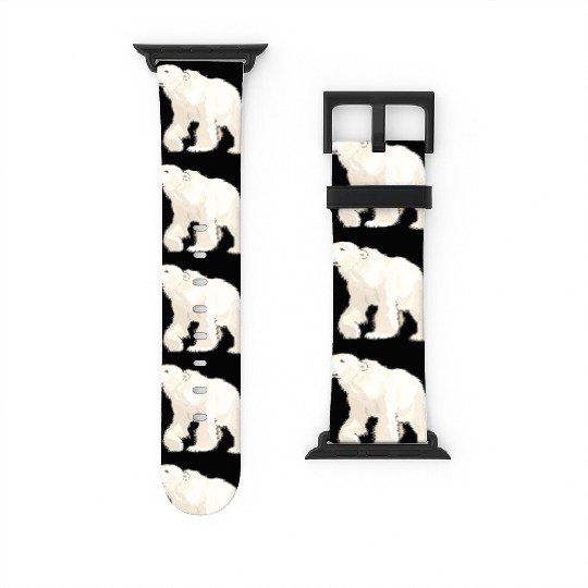 Polar Bear Arctic Animal Realistic Watch Bands For Apple Watch