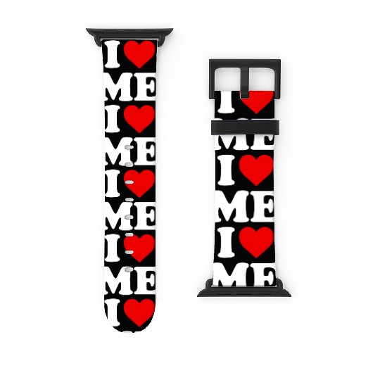 I Love Me Heart Maine Watch Bands For Apple Watch