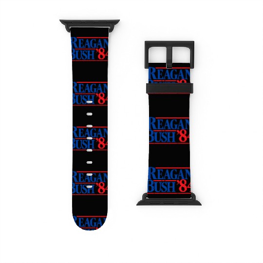 Reagan Bush '84 Republican Watch Bands For Apple Watch