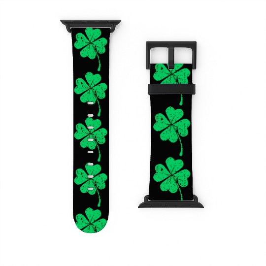 Lucky Four Leaf Clover Luck Of The Irish Watch Bands For Apple Watch