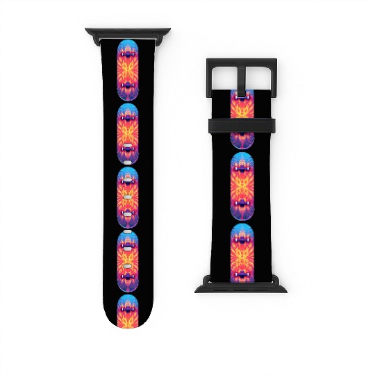 Skateboarding Skateboard Abstract Pattern Watch Bands For Apple Watch