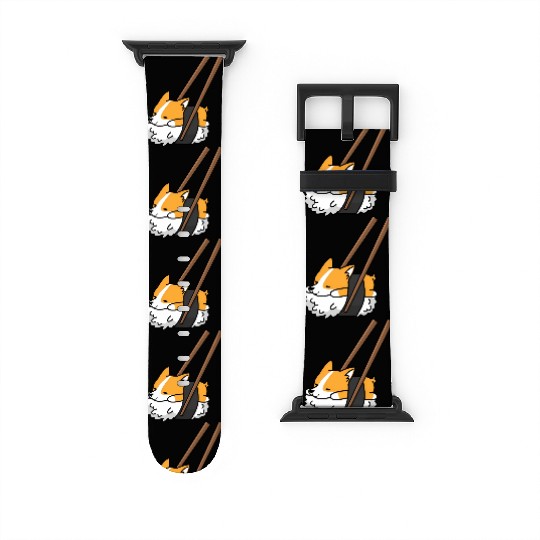 Corgi Sushi Dog Watch Bands For Apple Watch