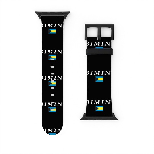 Bimini National Flag Of The Bahamas Watch Bands For Apple Watch
