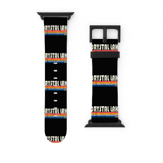 70S 80S Style Crystal Lake Il Watch Bands For Apple Watch