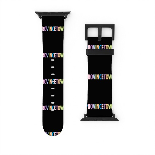 Provincetown Massachusetts Colorful Vacation Watch Bands For Apple Watch