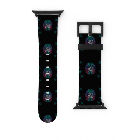 AI - AI Brain & AI Artificial Intelligence Watch Bands For Apple Watch