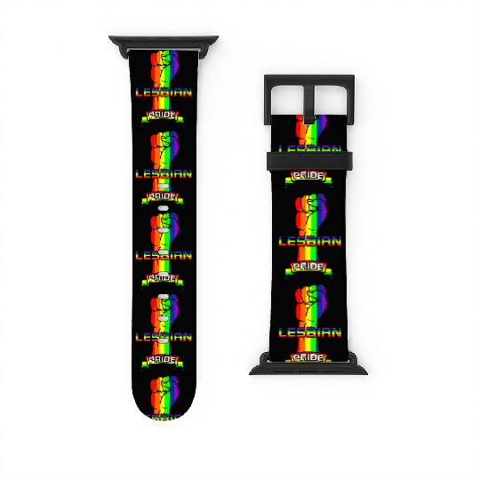 Rainbow lesbian pride Watch Bands For Apple Watch