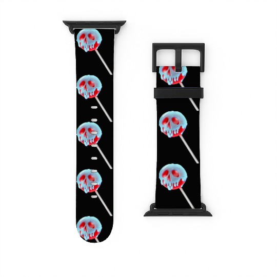 Poison Apple Halloween Candy Lollipop Watch Bands For Apple Watch