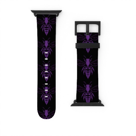 Hivemind Tattoo Logo I Purple Watch Bands For Apple Watch