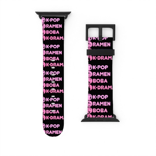 K-Pop Fan Gift Korean Pop Music Watch Bands For Apple Watch