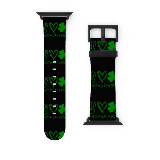 Irish Pace Love Clover Watch Bands For Apple Watch