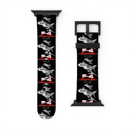 F-4 Phantom Us Air Force Fighter jet Watch Bands For Apple Watch