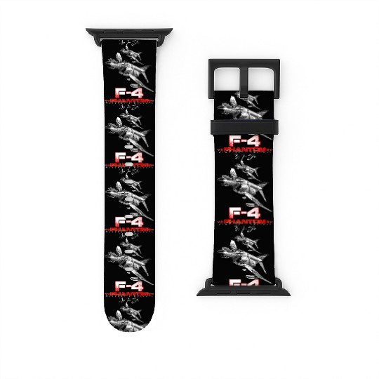F-4 Phantom Us Air Force Fighter jet Watch Bands For Apple Watch