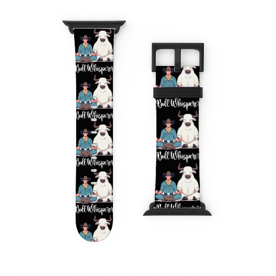Rodeo Bull Riding Livestock Show Farmer Cattle Watch Bands For Apple Watch
