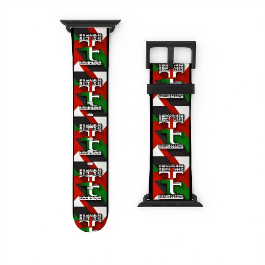 Palestine flag colours Watch Bands For Apple Watch