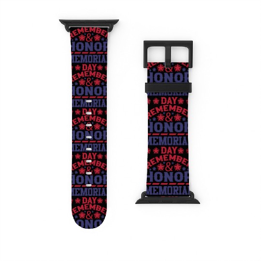 Memorial day ! respect for all Watch Bands For Apple Watch