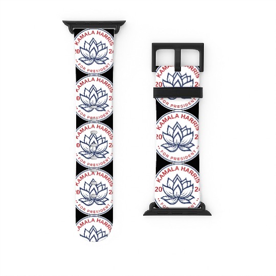 Kamala Harris For President Kamala Lotus Watch Bands For Apple Watch
