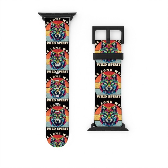 The Lone Wolf Watch Bands For Apple Watch