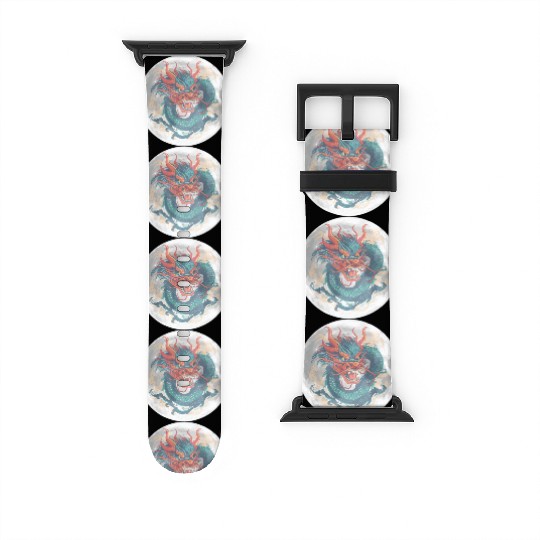 Moon and Dragon Watch Bands For Apple Watch: A Legend Among the Stars