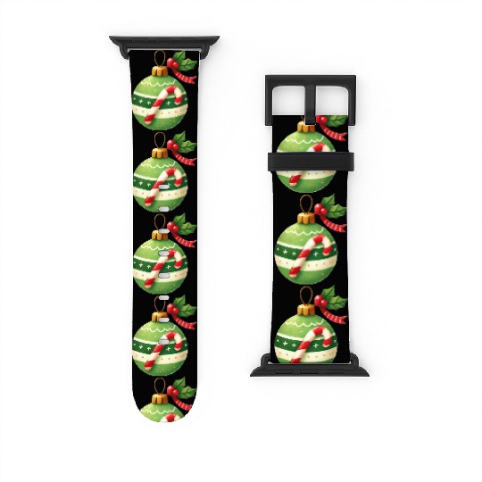 Merry Christmas, Christmas Coquette Bow Watch Bands For Apple Watch