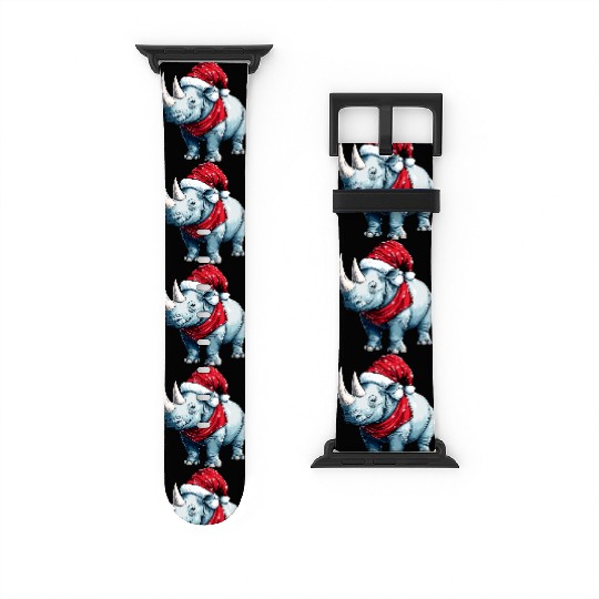 Rhinos Christmas Watch Bands For Apple Watch
