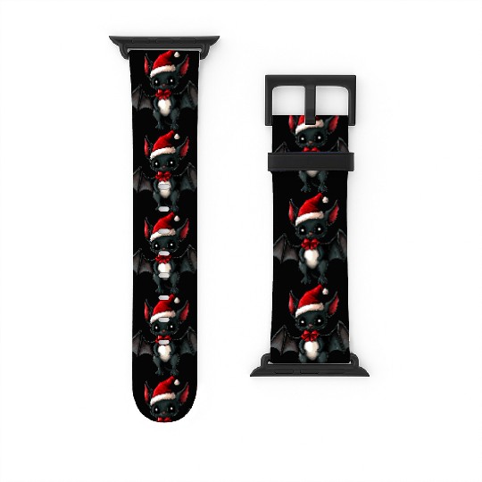 Christmas bats Watch Bands For Apple Watch