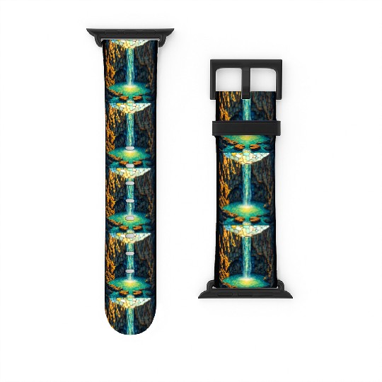 Celestial Waterfall Sanctuary Watch Bands For Apple Watch