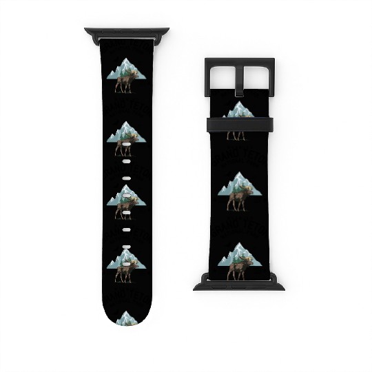 Grand Teton National Park Est. 1929 Wyoming Watch Bands For Apple Watch