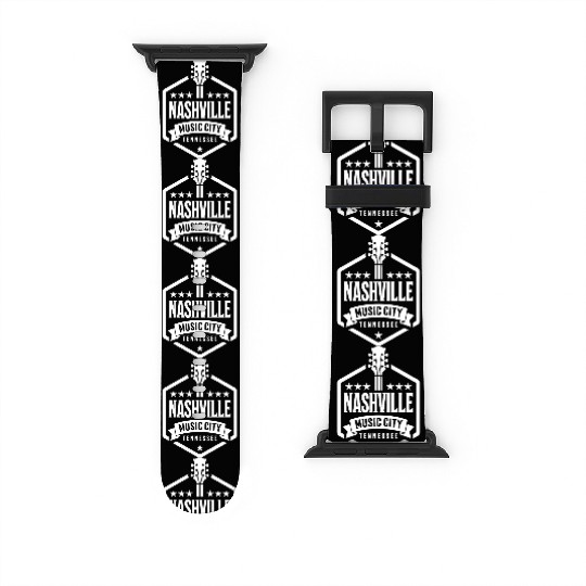 Nashville Music City Guitar Tennessee Watch Bands For Apple Watch