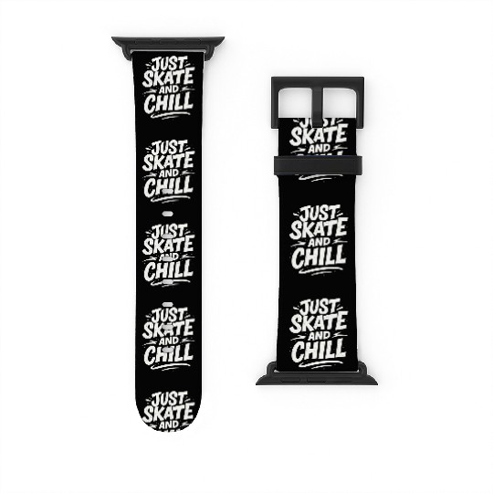 Skate & Chill – Cool Street Style Skateboard Watch Bands For Apple Watch